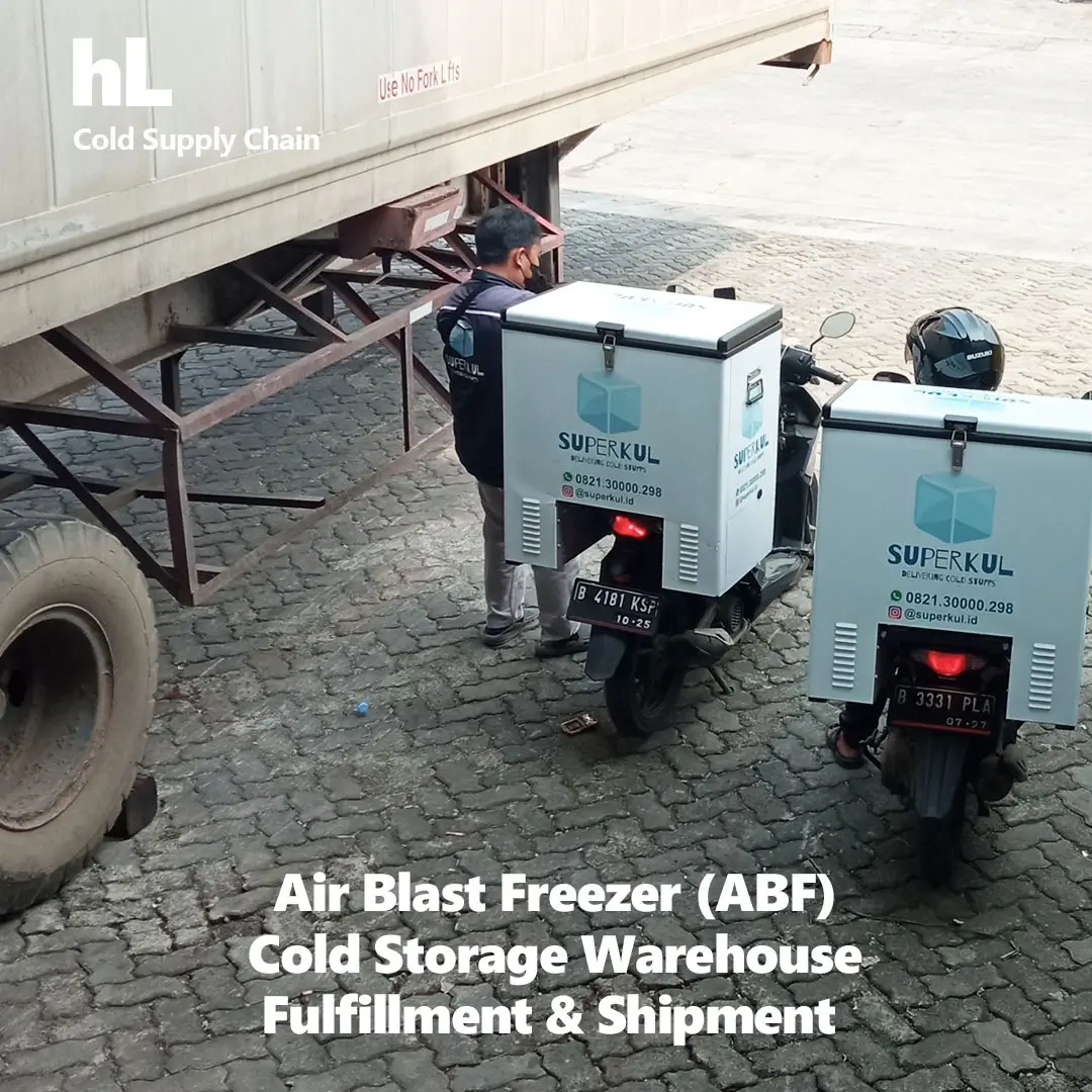 cool & frozen delivery service, Kirim Frozen Food - Ekspedisi Frozen Food, rantai pasok teknologi, cold storage jakarta, sewa cold storage